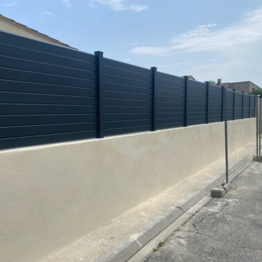 Cloture Alu Persiennee Morieres 2