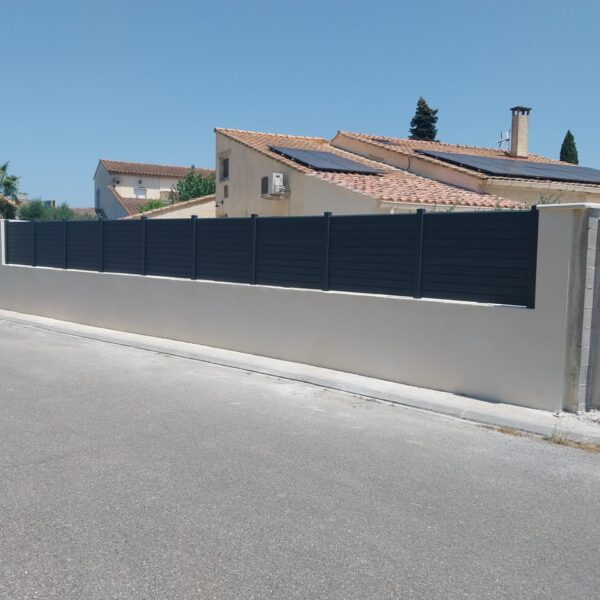 Cloture Alu Persiennee Morieres