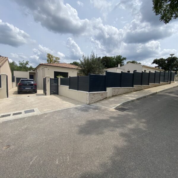 Cloture Alu Persiennee St Paul 2