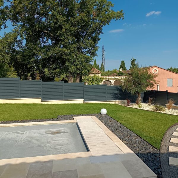 Cloture Alu Persiennee St Paul 5