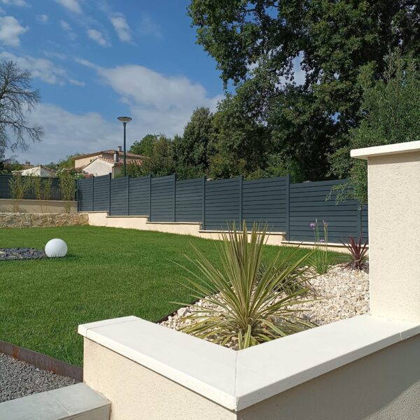 Cloture Alu Persiennee St Paul 6