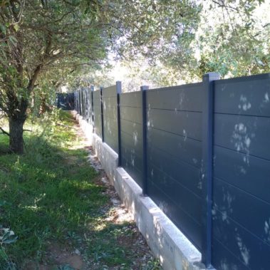 Cloture Brise vue lame 200 Alu - Hestia - Avignon