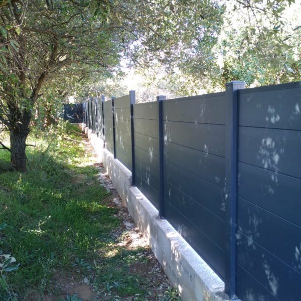 Cloture Brise vue lame 200 Alu - Hestia - Avignon