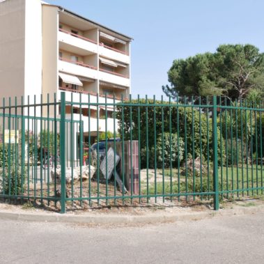 Clôture barreaudée acier St Lazare Avignon - Hestia