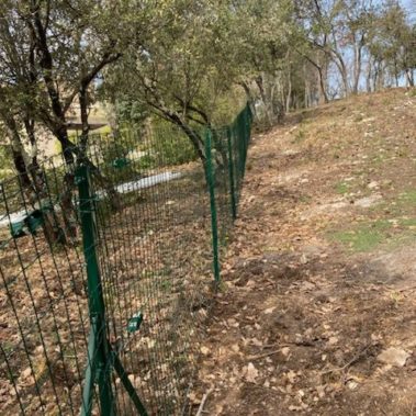 Cloture maille soudée Hauteur 1,20 m sur terrain accidenté 4 - Hestia - Avignon