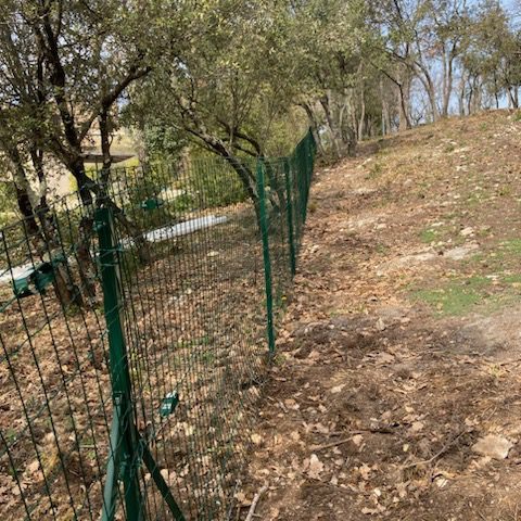 Cloture maille soudée Hauteur 1,20 m sur terrain accidenté 4 - Hestia - Avignon