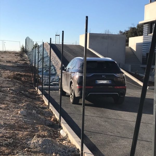 POTEAU TE 35x35 GRIS - Hestia - Avignon