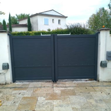 Portail Alu Lame 100 - Hestia - Avignon