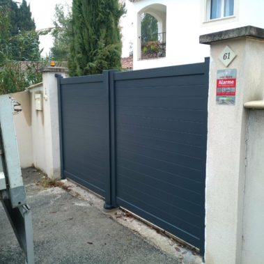 Portail Alu Lame 100_2 - Hestia - Avignon