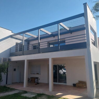 Ensemble Ombriere et Garde corps