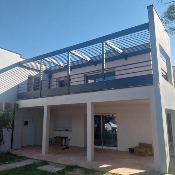 Ensemble Ombriere et Garde corps