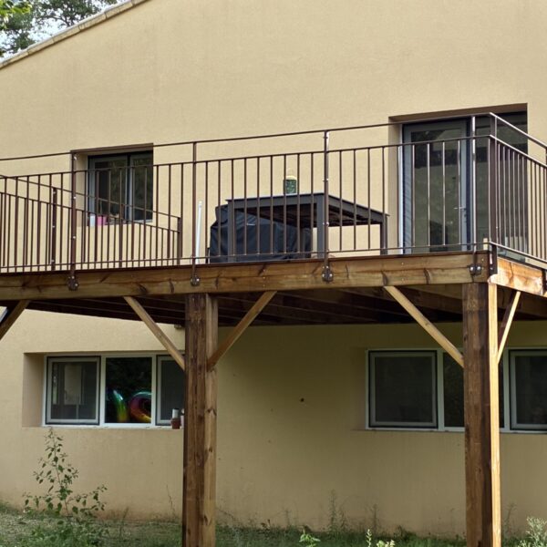 Garde corps Acier sur mesure 2