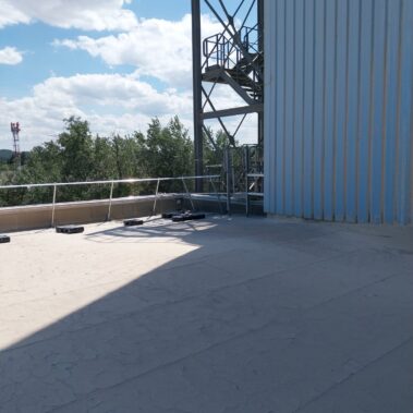 Garde corps incliné terrasse autoportant - Hestia - Avignon