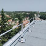 Garde corps sur dalle étanchée 1