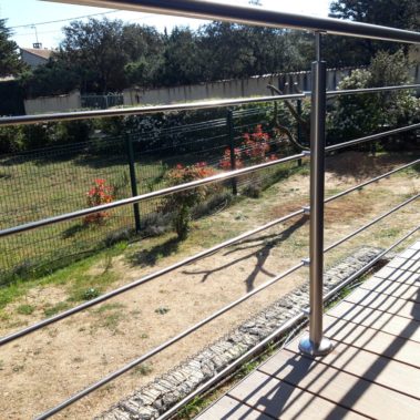 Rambarde de Terrase Inox 2 - Hestia - Avignon