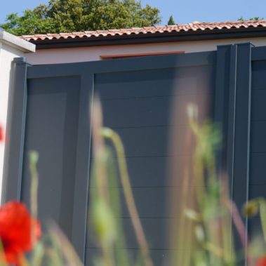 PORTAIL REMPLISSAGE LAMES ET PLEIN 1 - Hestia - Avignon