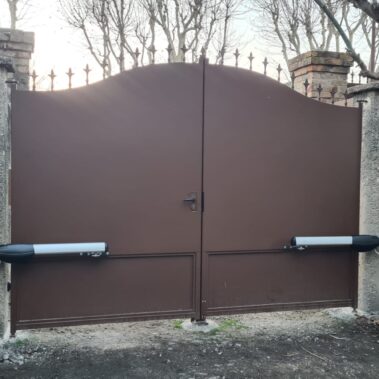 Portail Habitation Acier 2 Vantaux Couleur MARS 2525 (3)