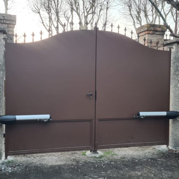 Portail Habitation Acier 2 Vantaux Couleur MARS 2525 (3)