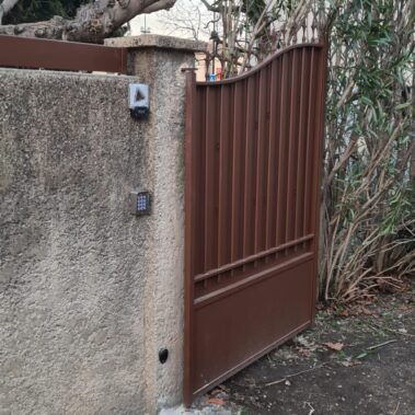 Portail Habitation Acier 2 Vantaux Couleur MARS 2525 (4)